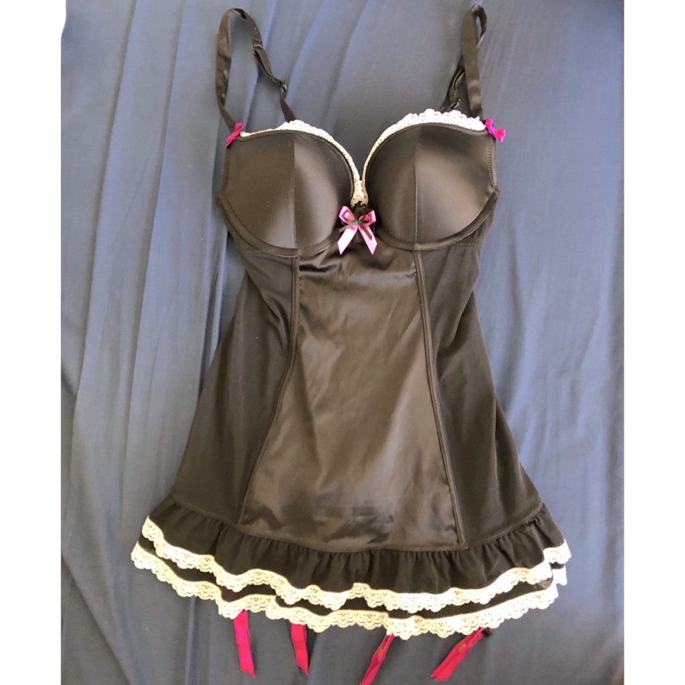La Senza push-up babydoll with thong set.